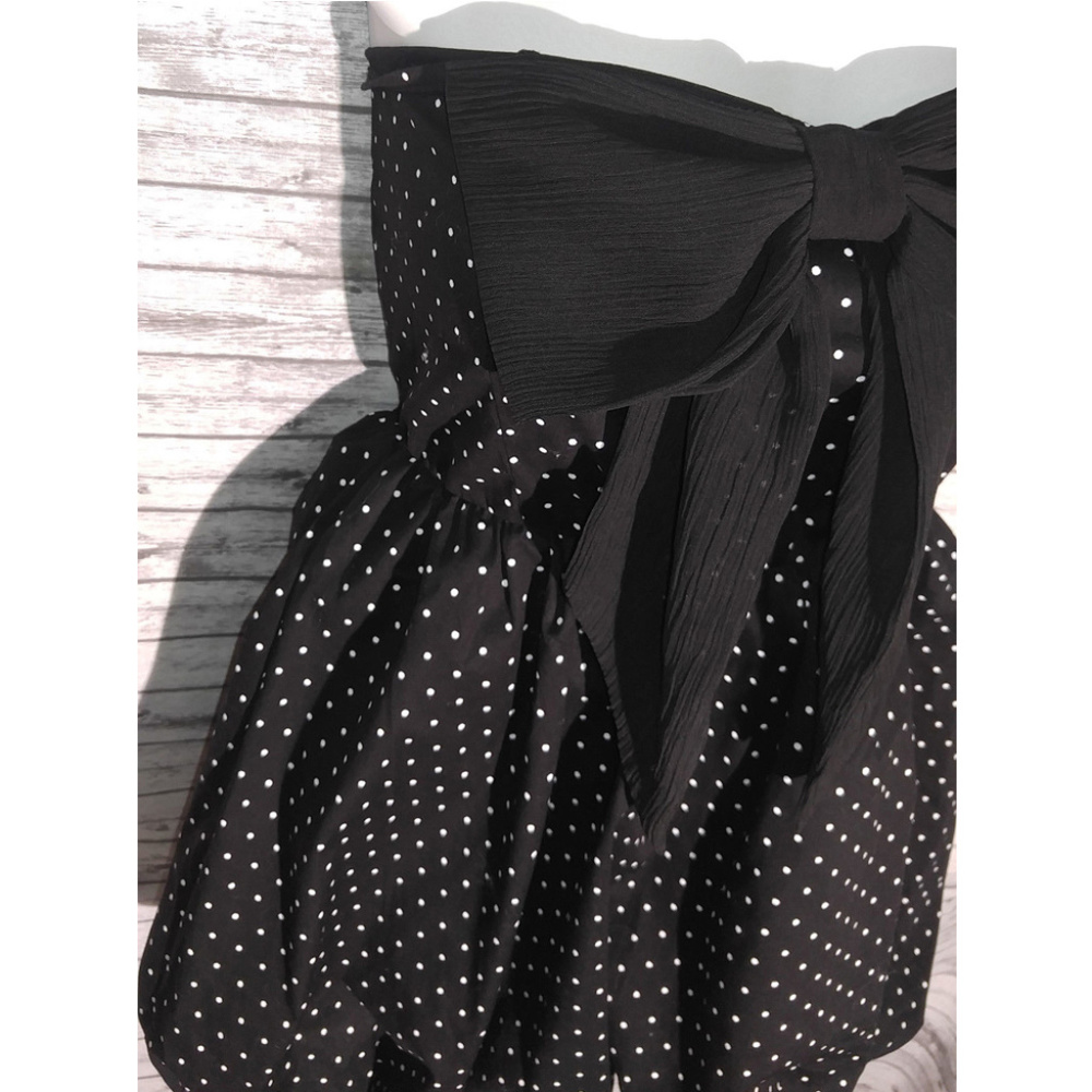NEW Papaya Strapless Black Dress Medium - Picture 2 of 12